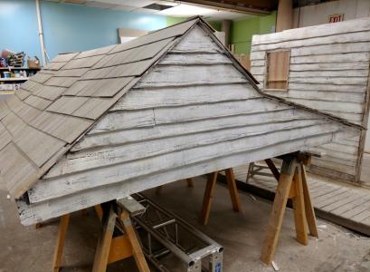 Wooden Slave Shack Roof