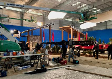 RAM trucks set design