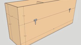 Wooden crate design