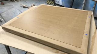 Fiberboard base